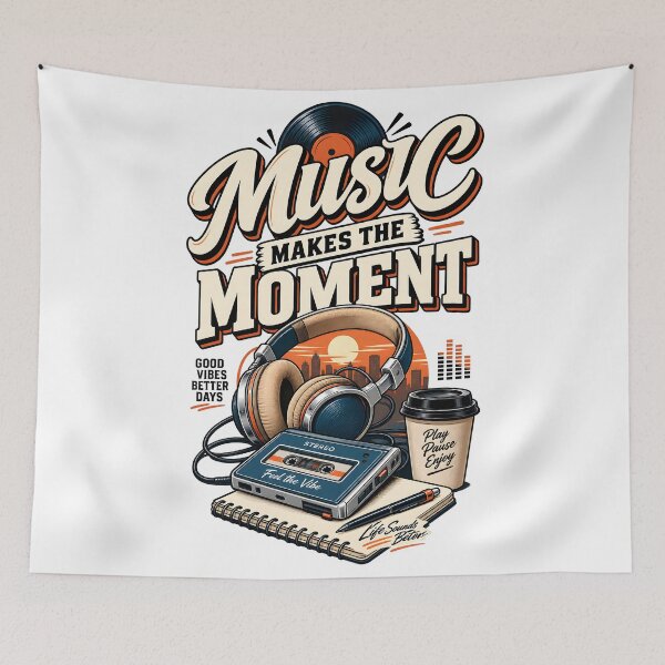 Item preview, Music Makes the Moment designed and sold by Ahsacom.
