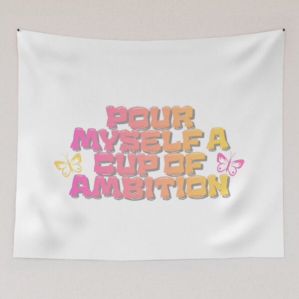 Item preview, "Cup Of Ambition" Dolly Parton Quote designed and sold by AnimaliaStar.