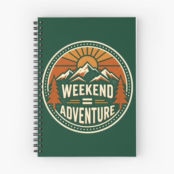 Item preview, Weekend Adventure Vintage Hiking Badge designed and sold by hutofdesigns.