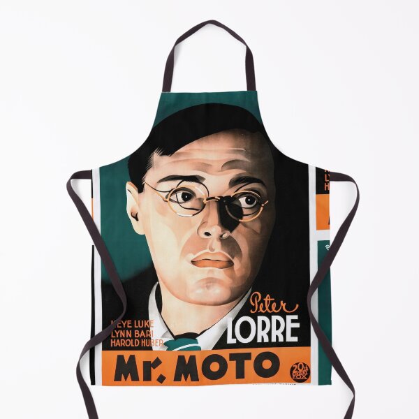 Item preview, Vintage Mr. Moto Movie Poster | 1930s & 1940s Style Art Print | Peter Lorre Classic Film Decor | Retro Home Wall Art Gift designed and sold by artofuniverse.