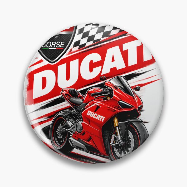 Item preview, Red Italian Sportbike Concept Art | Modern Racing Motorcycle Design For Bikers | ⭐⭐⭐⭐⭐ Best Seller designed and sold by rayredwolf.