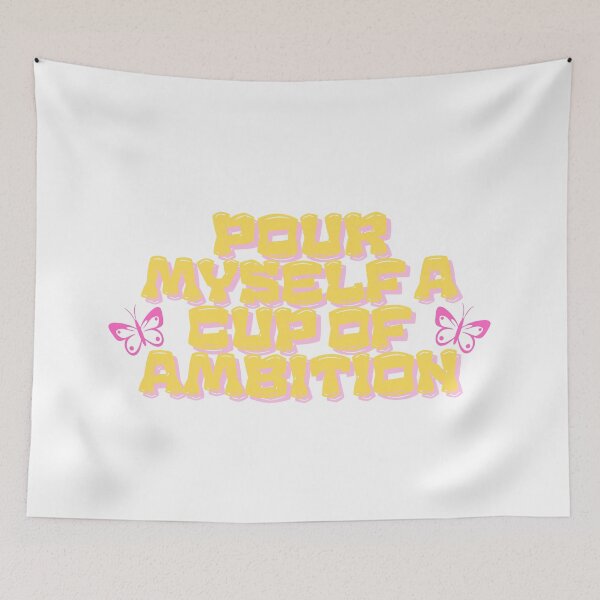 Item preview, "Cup Of Ambition" Dolly Parton Quote designed and sold by AnimaliaStar.