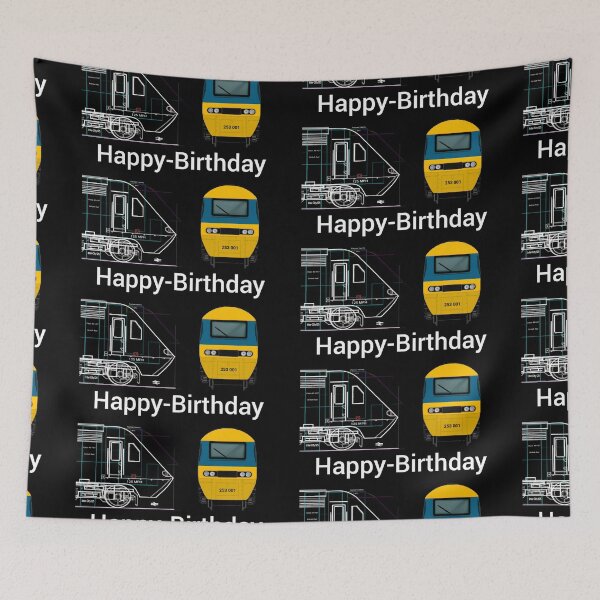Item preview, Intercity 125 birthday card designed and sold by TrainFanatic.