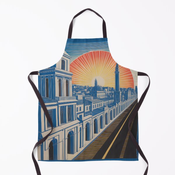 Item preview, Retro Metropolitan Sunset designed and sold by KiraChie.