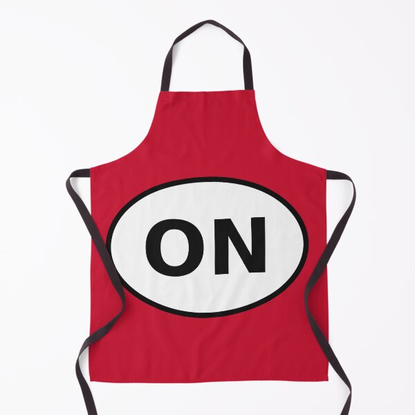 Item preview, Ontario ON International Oval Sticker · Minimalist Canadian Travel Identity designed and sold by The Digital Compass.