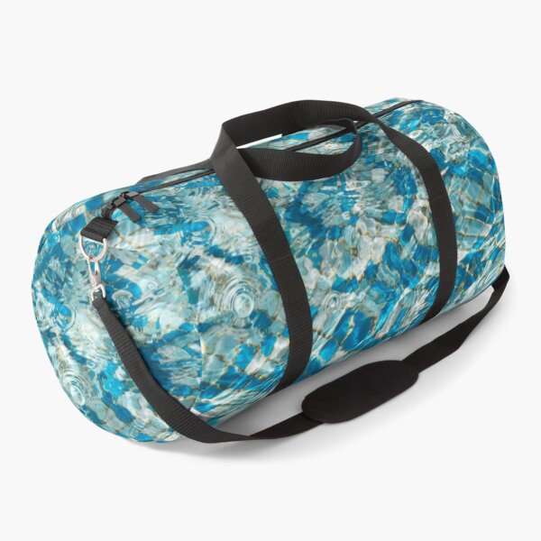 Item preview, Sunny Azure Turquoise Aqua Ripples in a Mosaic Pool designed and sold by Georgia Mizuleva.