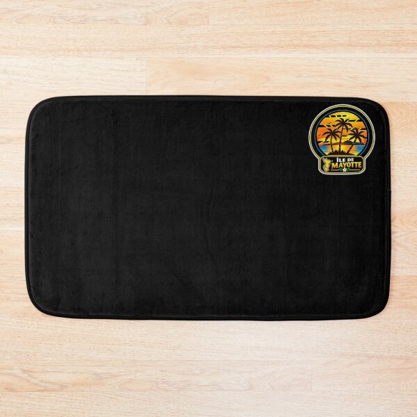 Item preview, Tropical emblem of Mayotte at sunset designed and sold by FoxinhoSoumaila.