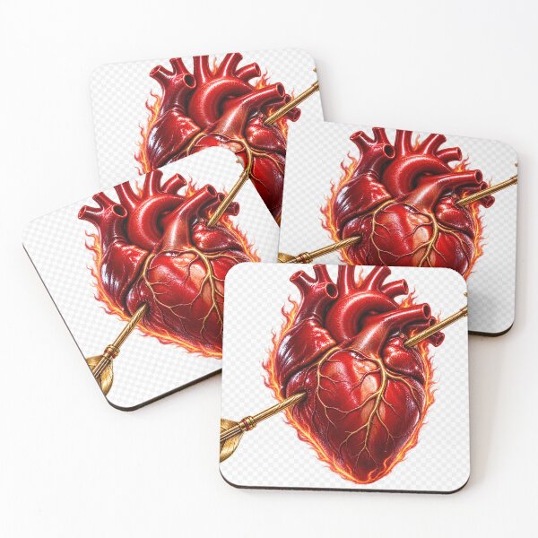 Item preview, A heart ablaze, deep crimson designed and sold by karlosss.