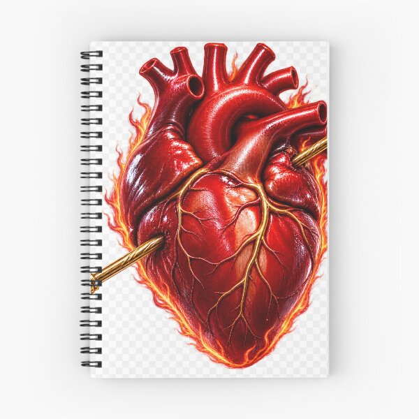 Item preview, A heart ablaze, deep crimson designed and sold by karlosss.