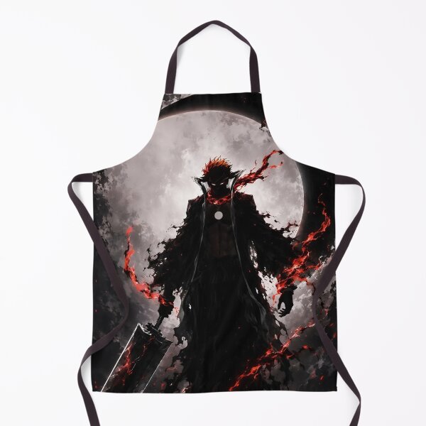Item preview, Crimson Moon Warrior – Dark Fantasy Shadow Knight with Red Energy designed and sold by Dyan4.
