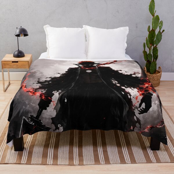 Item preview, Crimson Moon Warrior – Dark Fantasy Shadow Knight with Red Energy designed and sold by Dyan4.