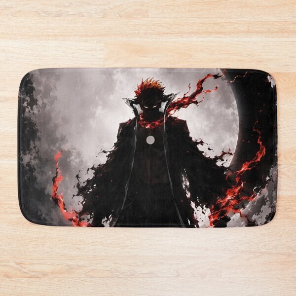 Item preview, Crimson Moon Warrior – Dark Fantasy Shadow Knight with Red Energy designed and sold by Dyan4.