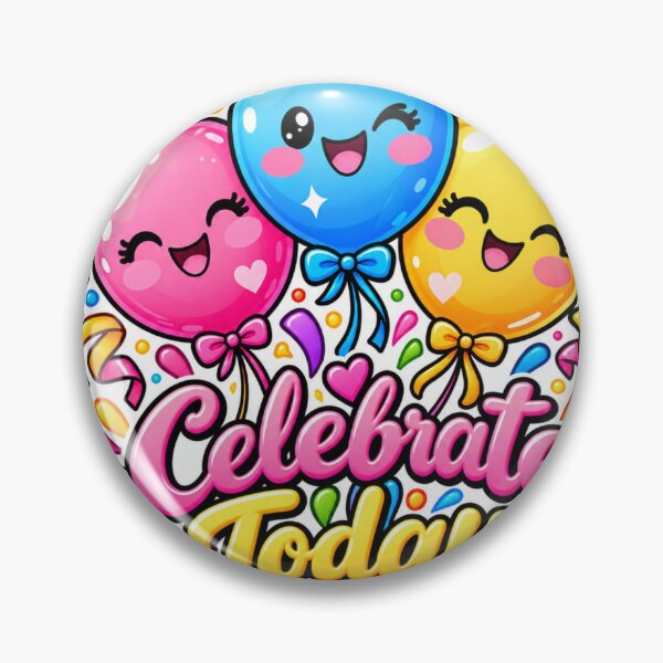 Item preview, Celebrate Today Colorful Balloons designed and sold by CodePaws Creations.