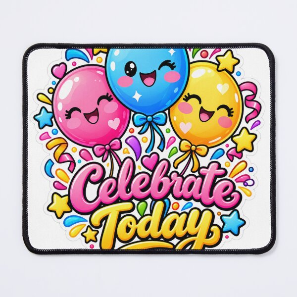 Item preview, Celebrate Today Colorful Balloons designed and sold by CodePaws Creations.