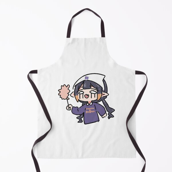 Item preview, Cleaning In Progress Ninomae Ina'Nis designed and sold by cardoza-pfred.