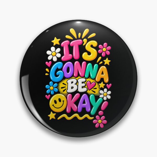 Item preview, It's Gonna Be Okay Colorful Positive Affirmation – Cute Happy Motivational Design designed and sold by TrendiKloset.