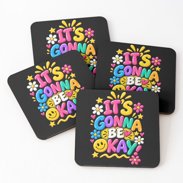 Item preview, It's Gonna Be Okay Colorful Positive Affirmation – Cute Happy Motivational Design designed and sold by TrendiKloset.