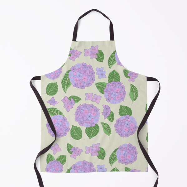 Item preview, Colourful Garden Hydrangea Flowers designed and sold by Honey Myrtle Studio.
