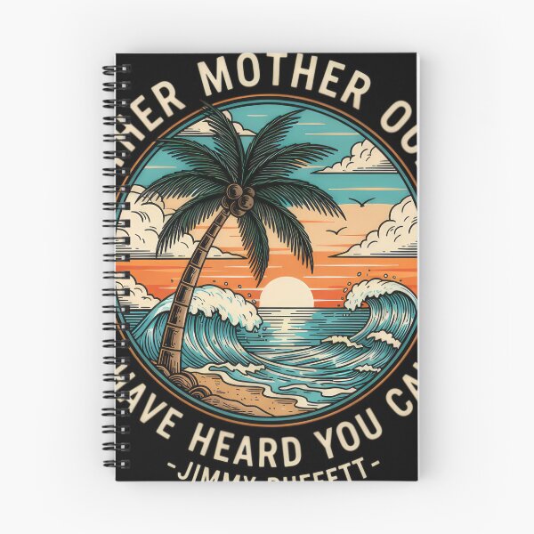 Item preview, Jimmy Buffetts Retro Mother Ocean I Have Heard You Call Jimmy Buf S00065 #184 designed and sold by design-aas-sum.