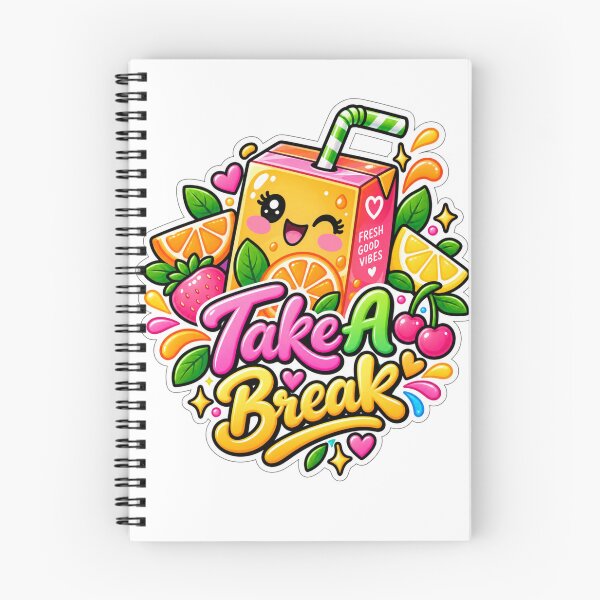 Item preview, Take A Break Cute Juice Box designed and sold by CodePaws Creations.