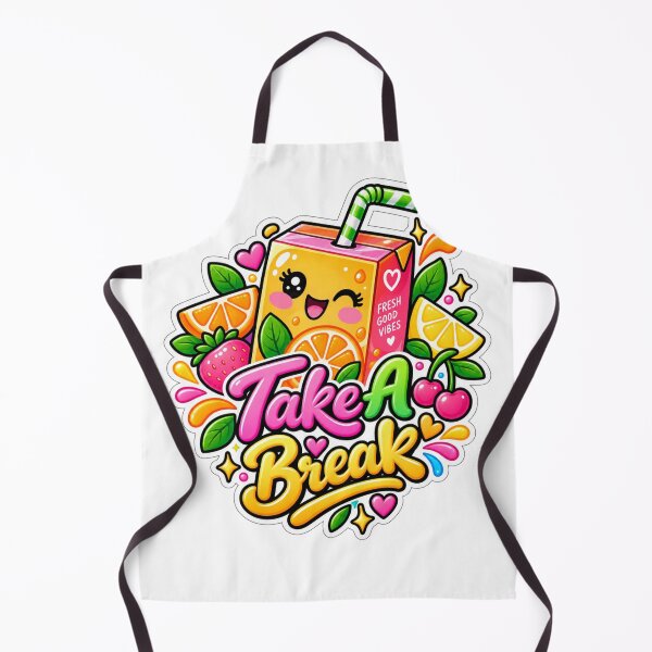 Item preview, Take A Break Cute Juice Box designed and sold by CodePaws Creations.
