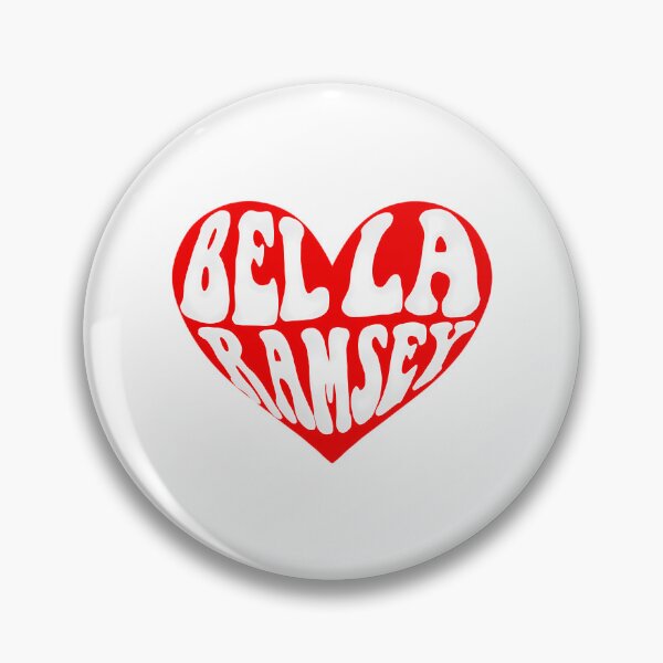 Item preview, Bella Ramsey Heart designed and sold by GalaxyShirtUS.