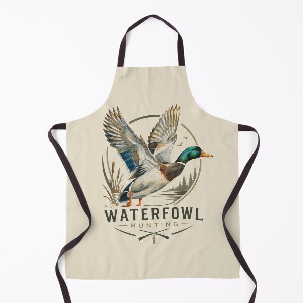 Item preview, Waterfowl Hunting Logo – Mallard Duck Emblem designed and sold by TammyHunterArt.