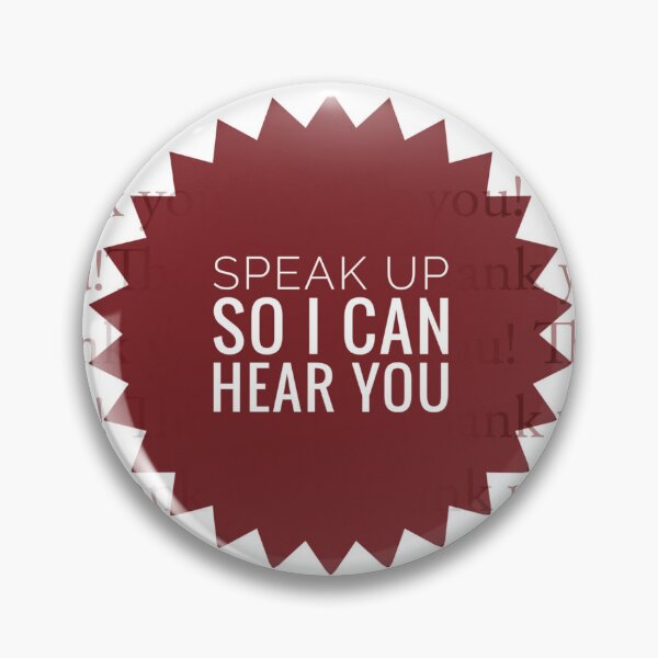 Item preview,  Speak Up so I can hear you Disability Visibility by Jenny Meehan  designed and sold by Jenny Meehan Art Prints and Patterns  .
