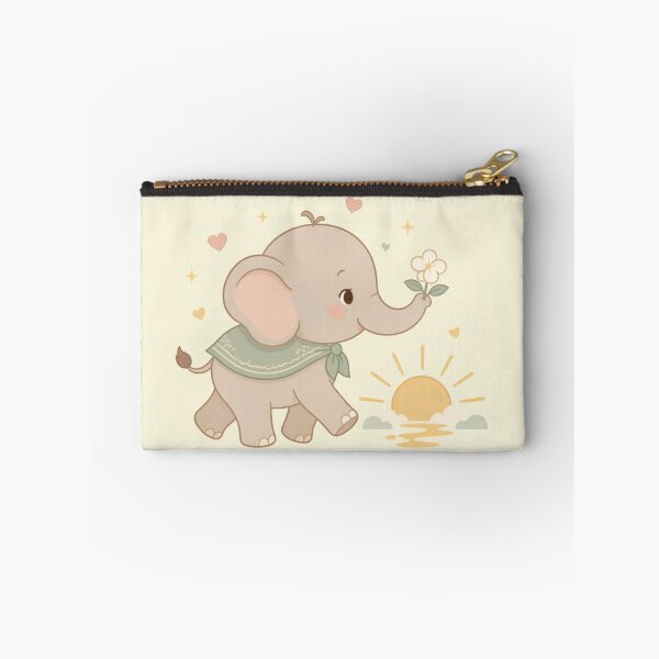 Item preview, Walk Toward the Light – Cute Thai Elephant Vector designed and sold by CosmicQuietStudio.