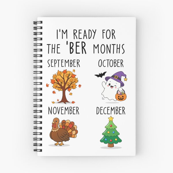 Item preview, Im Ready For The Ber Months Cute Fall Thanksgiving Christmas Holiday designed and sold by teeperfect.