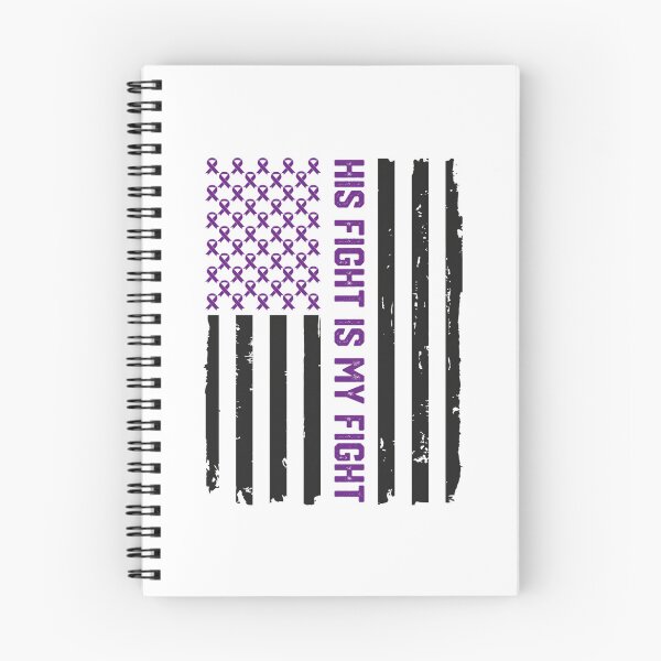 Item preview, His Fight - American Flag Epilepsy Awareness  designed and sold by akeem-waynez.