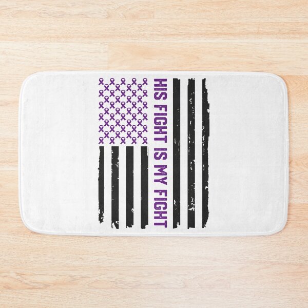 Item preview, His Fight - American Flag Epilepsy Awareness  designed and sold by akeem-waynez.