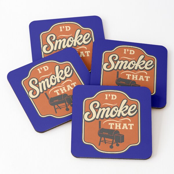 Item preview, Retro Bbq Smoker Grill Joke designed and sold by MarCinu Art.