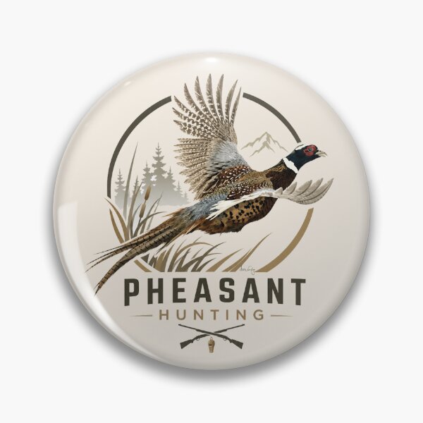 Item preview, Pheasant Hunting Logo – Vintage Game Bird Emblem, Sporting & Hunting Badge designed and sold by TammyHunterArt.