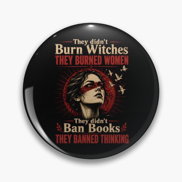Item preview, they didnt burn witches they banned books designed and sold by Emmatshirt1.