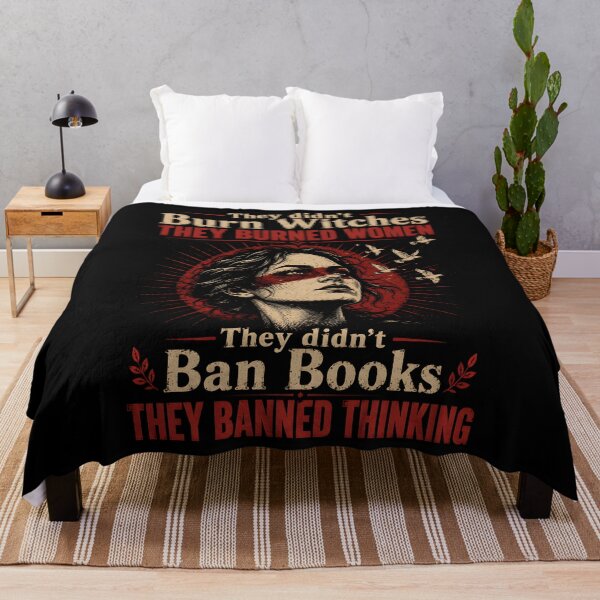 Item preview, they didnt burn witches they banned books designed and sold by Emmatshirt1.