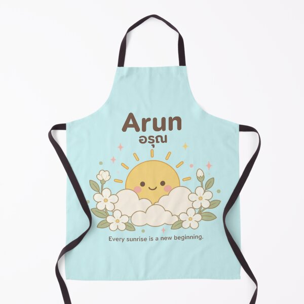 Item preview, Arun | New Beginnings – Cute Thai Sunrise Soft Life Design | Soft Thailand™ designed and sold by CosmicQuietStudio.
