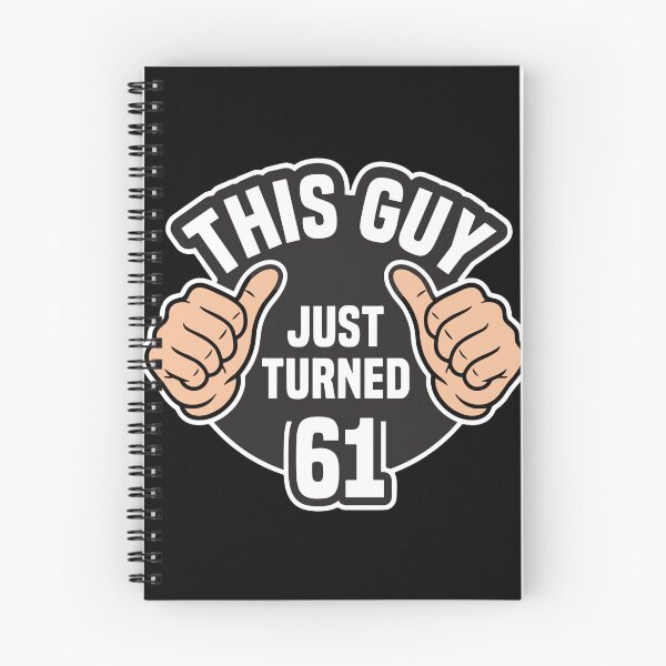 Item preview, This Guy Just Turned 61 | 61st Birthday Men | 61 Years Old designed and sold by PopStars1993.
