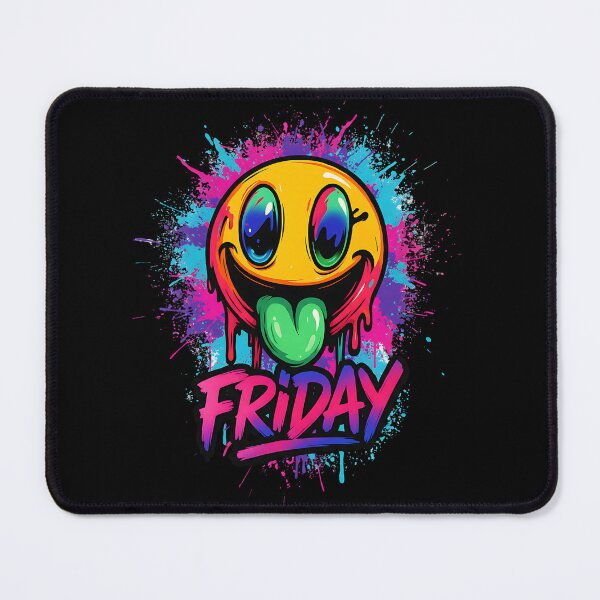 Item preview, Melting Friday Smiley Face Rave designed and sold by MarCinu Art.