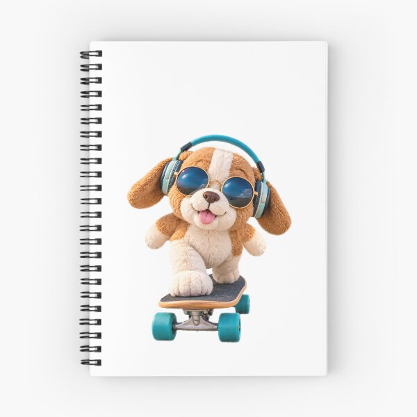 Item preview, Plushy Pup Skateboard Adventure in Venice Beach designed and sold by Russell Thorne.