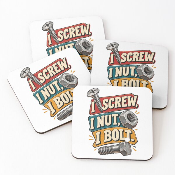 Item preview, I screw, I nut, I bolt. designed and sold by zingbing.