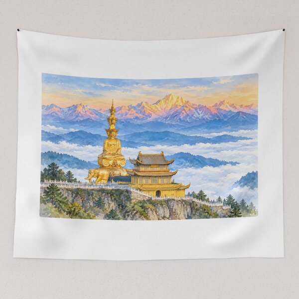 Item preview, Mount Emei designed and sold by HOMETOWN86.
