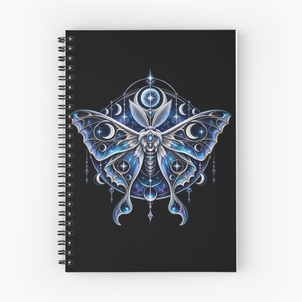 Item preview, Celestial Lunar Moth Cosmic Fantasy Art designed and sold by d69designs.