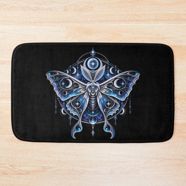 Item preview, Celestial Lunar Moth Cosmic Fantasy Art designed and sold by d69designs.