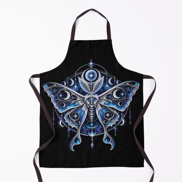 Item preview, Celestial Lunar Moth Cosmic Fantasy Art designed and sold by d69designs.