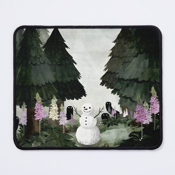 Item preview, Foxglove Snowman designed and sold by pictoartcrew.