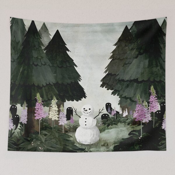 Item preview, Foxglove Snowman designed and sold by pictoartcrew.