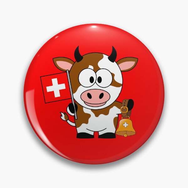 Item preview, Swiss cow with bell designed and sold by QuanntixArt.