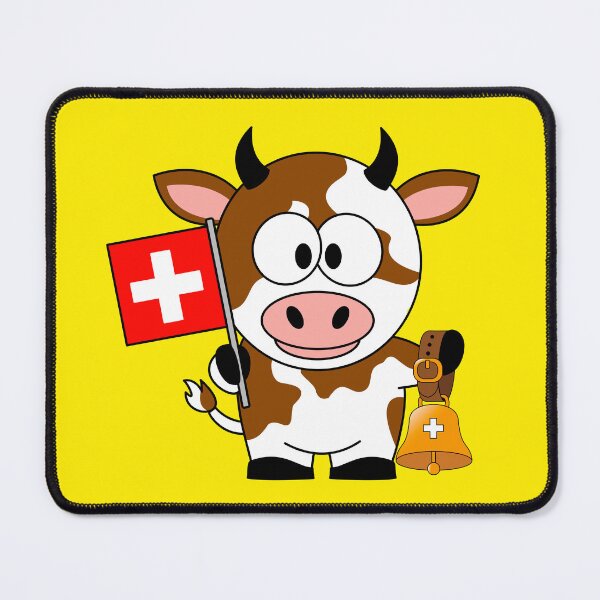 Item preview, Swiss cow with bell designed and sold by QuanntixArt.