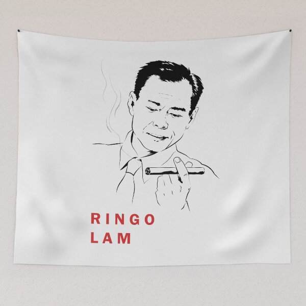Item preview, Minimalist Ringo Lam Illustration – Hong Kong Cinema Icon designed and sold by FULLER FACTORY.